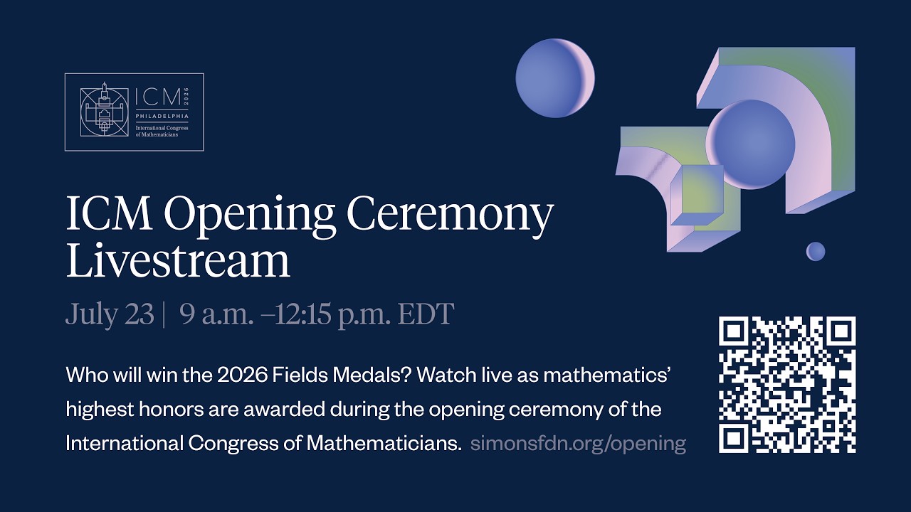 International Congress of Mathematicians: Opening Ceremony