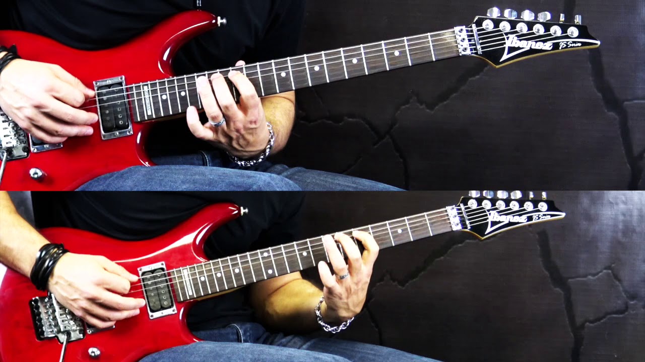 Death - Crystal Mountain - Metal Guitar Cover (w/Solos)