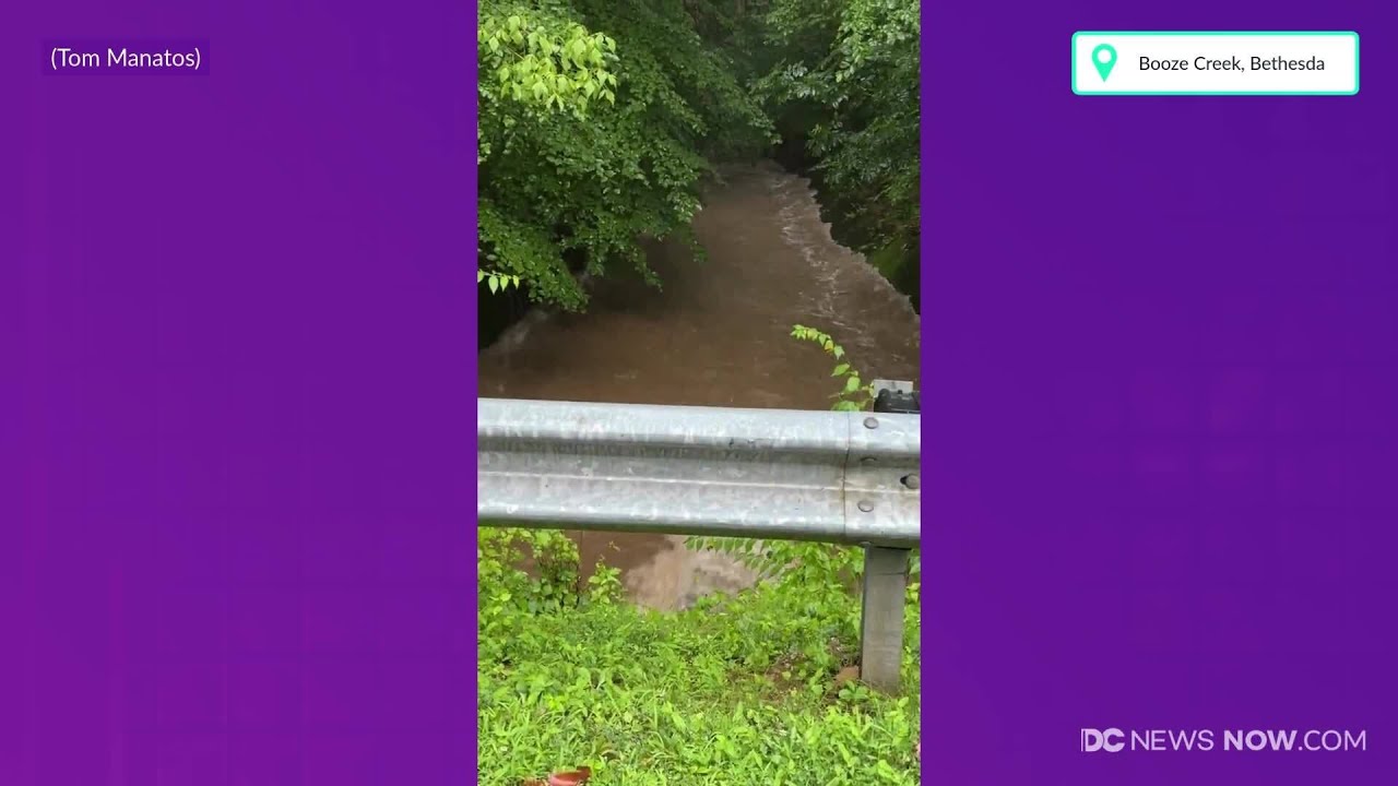 WATCH: Storms sweep through the DMV