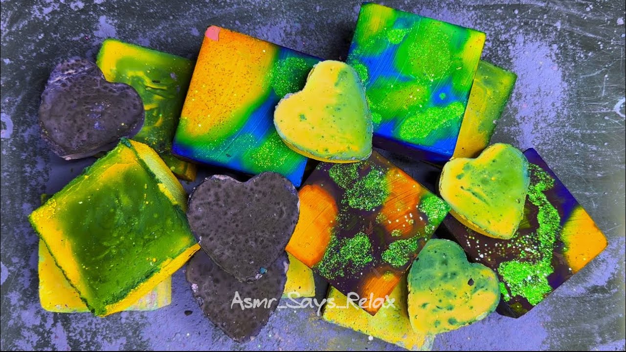 ASMR | Vibrant Dyed Gym Chalk | Crunchy Reforms