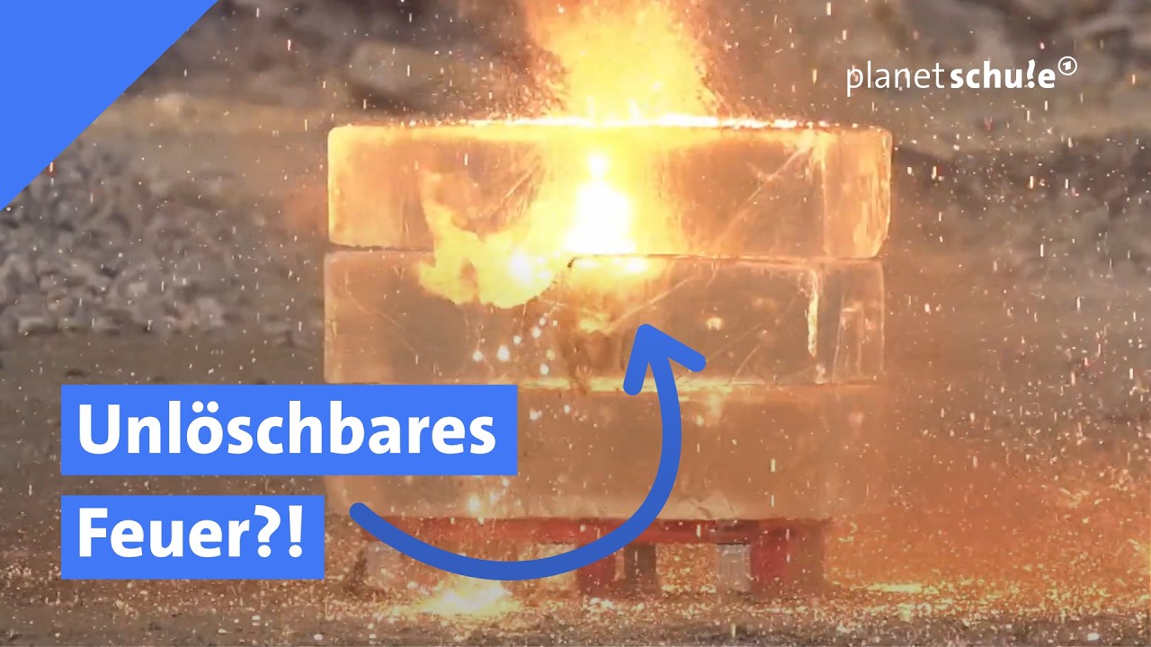 💥Warum lässt sich Thermit nicht löschen? | Chemie einfach erklärt | planet schule | ARD