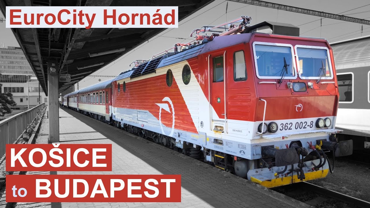 EuroCity Hornad from Kosice to Budapest in 1st Class (IC 191 Hernad)