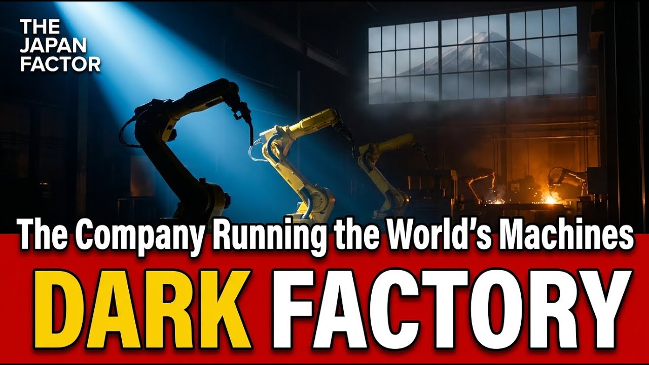 **The Dark Factory at Mount Fuji | How Fanuc Conquered the World's Machines**