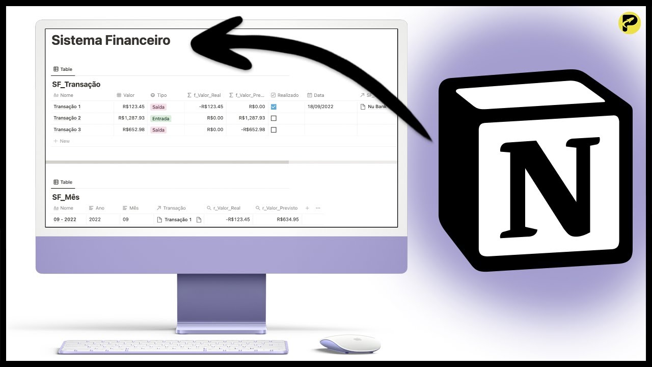 Como Criar um Sistema Financeiro no Notion (Parte 1)