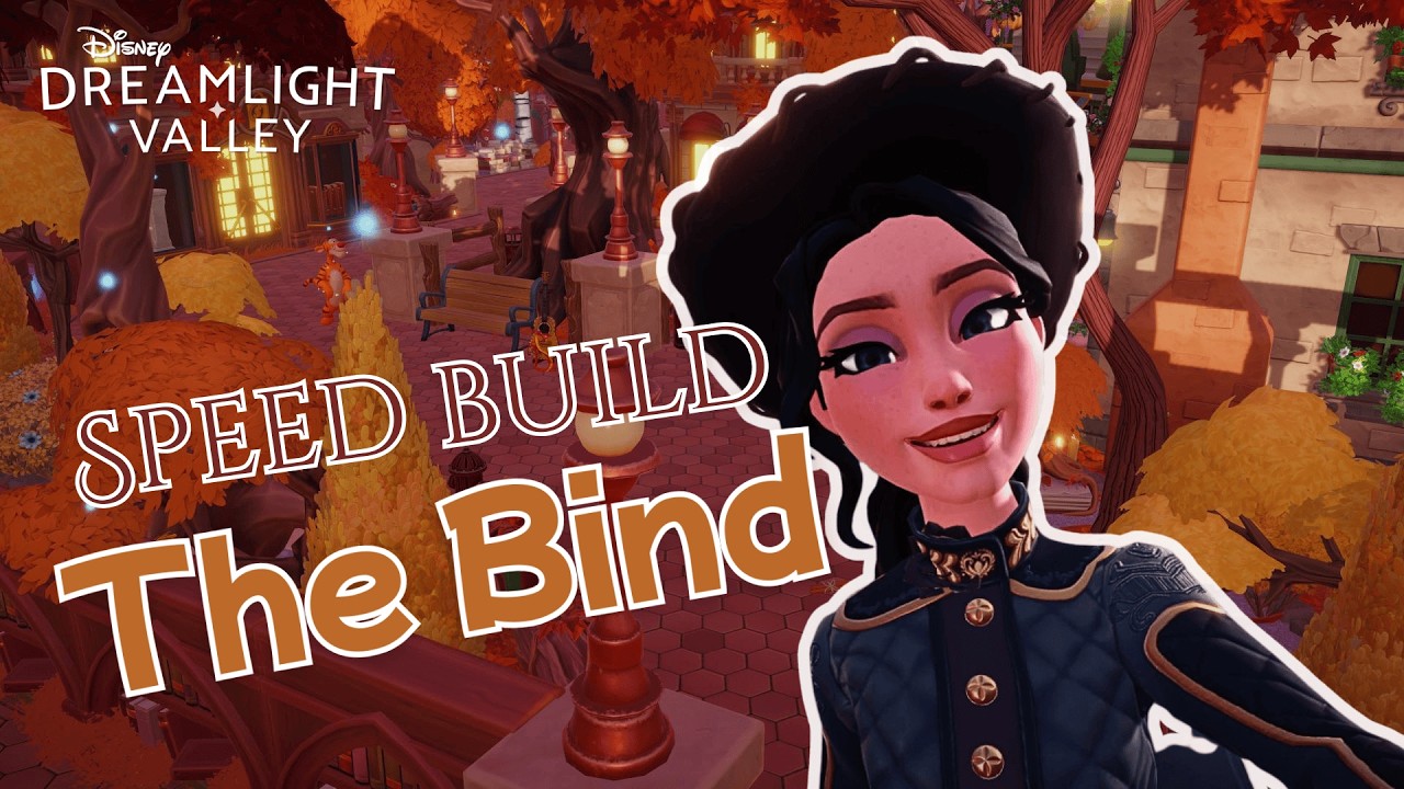 Decorating The Bind 🌿 Dreamlight Valley Speed Build | Storybook Vale