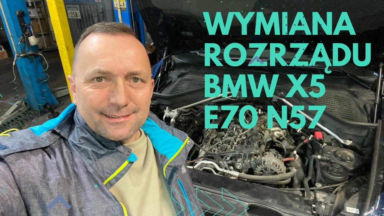 wymiana rozrządu BMW X5 E70 N57