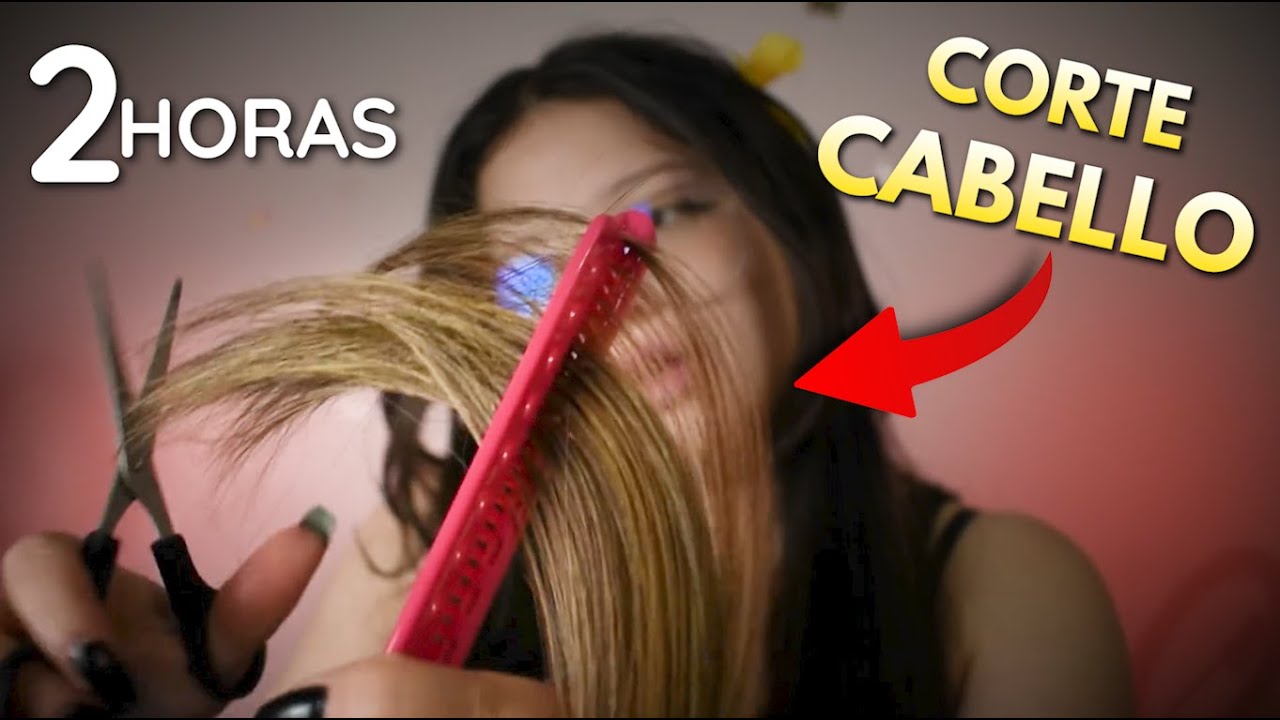 ASMR en ESPAÑOL😍2 HORAS de 😴DUERME mientras TE CORTO el CABELLO💇🏻‍♀️  Asmr para DORMIR✨ Vivalen ASMR