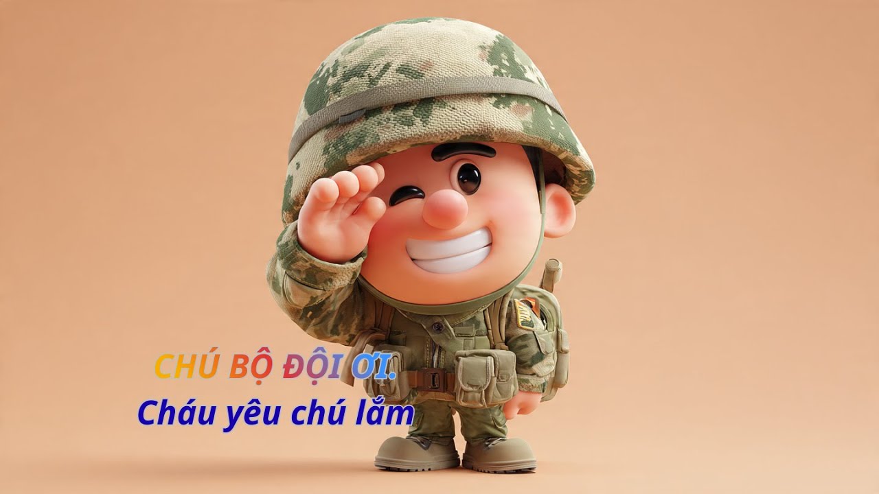 Chú Bộ Đội Remix Vui Nhộn 🇻🇳 | Nhạc Thiếu Nhi 3D Hoạt Hình | Bé 3–8 Tuổi
