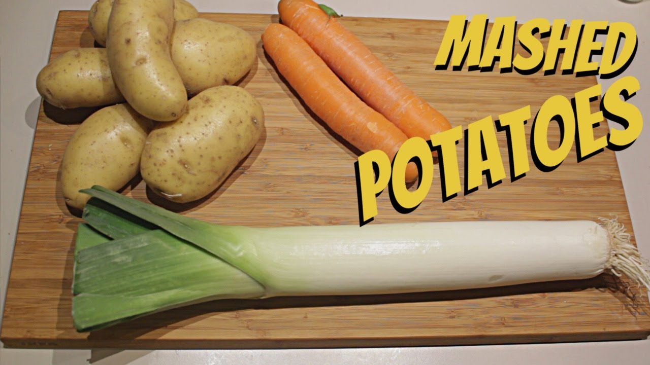 Carrot and Leek Mashed Potatoes