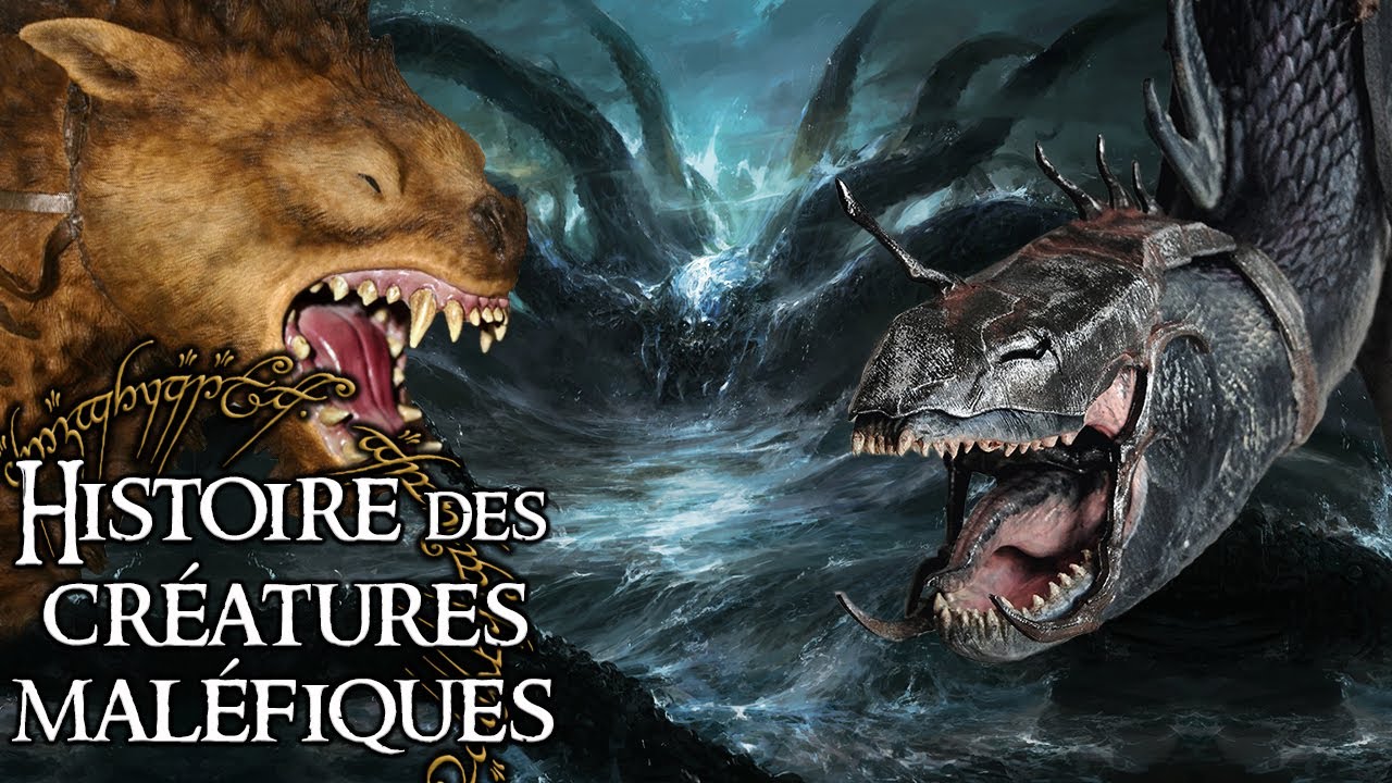 Les FELLBEASTS, WARGS, GUETTEUR DE L'EAU & autres créatures méconnues - Lore of the Rings