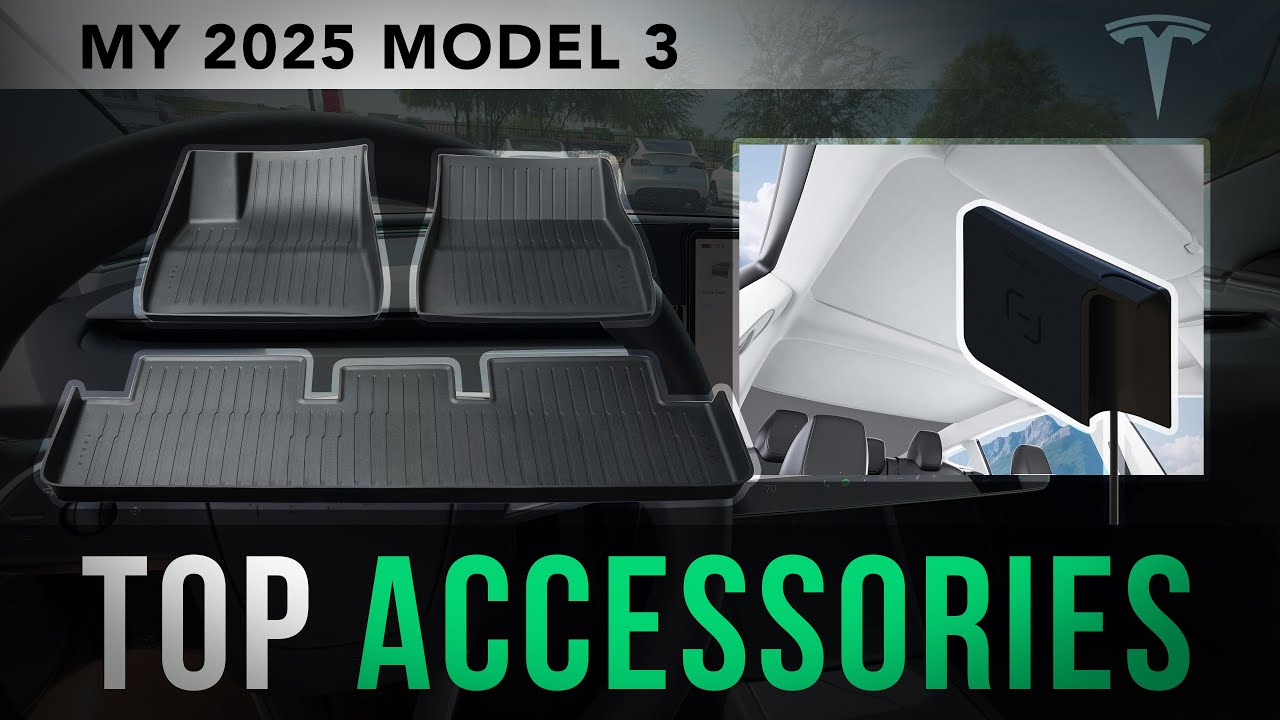 Tesla Model 3 Accessories I Actually Use (and Recommend)