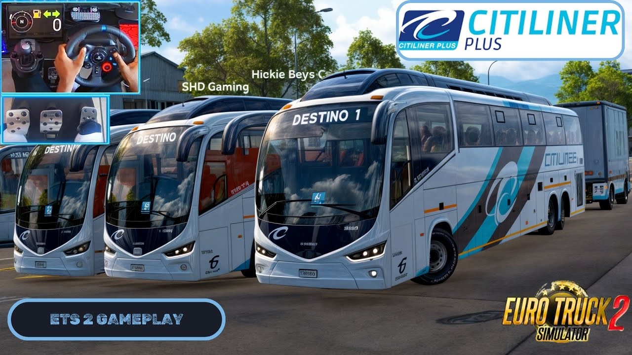 IRIZAR I6S Citiliner: Cape Town to Johannesburg Bus Simulation (ETS2)