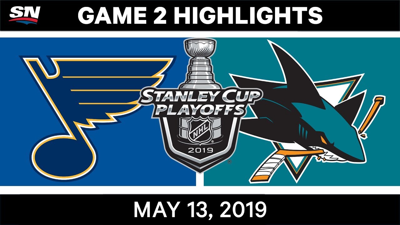 NHL Highlights | Blues vs. Sharks, Game 2 &ndash; May 13, 2019