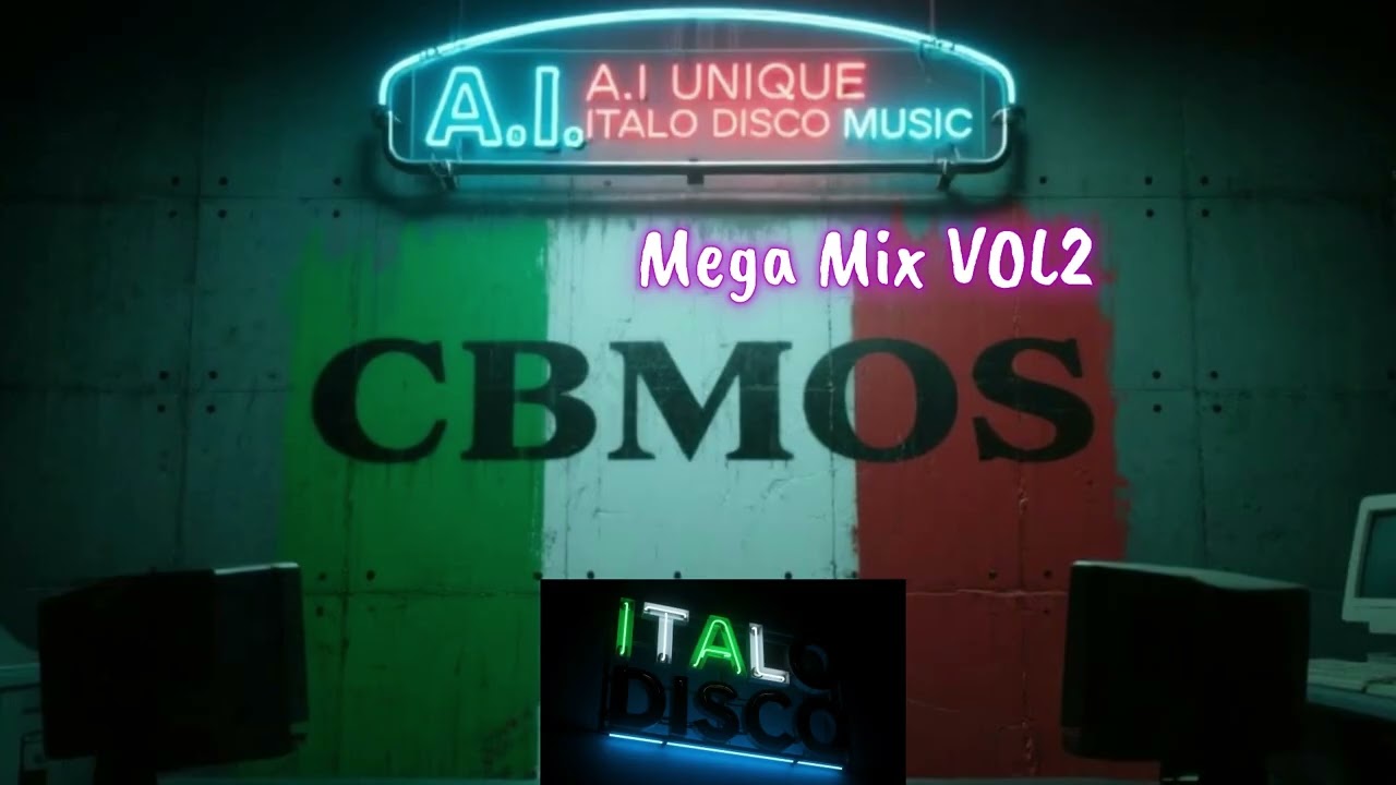 Italo Disco MegaMix VOL2 -🎵🎵 (CBMOS) (Unique A.I Tracks)