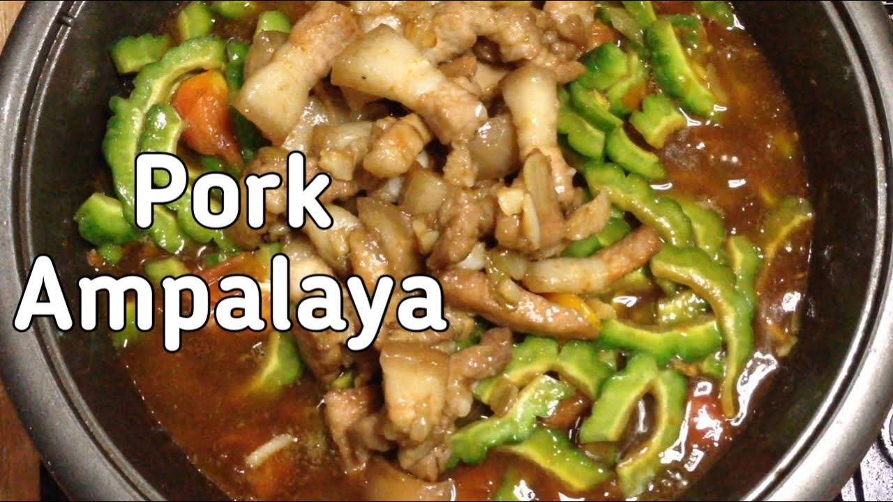 How to cook Pork Ampalaya | Walang Pait