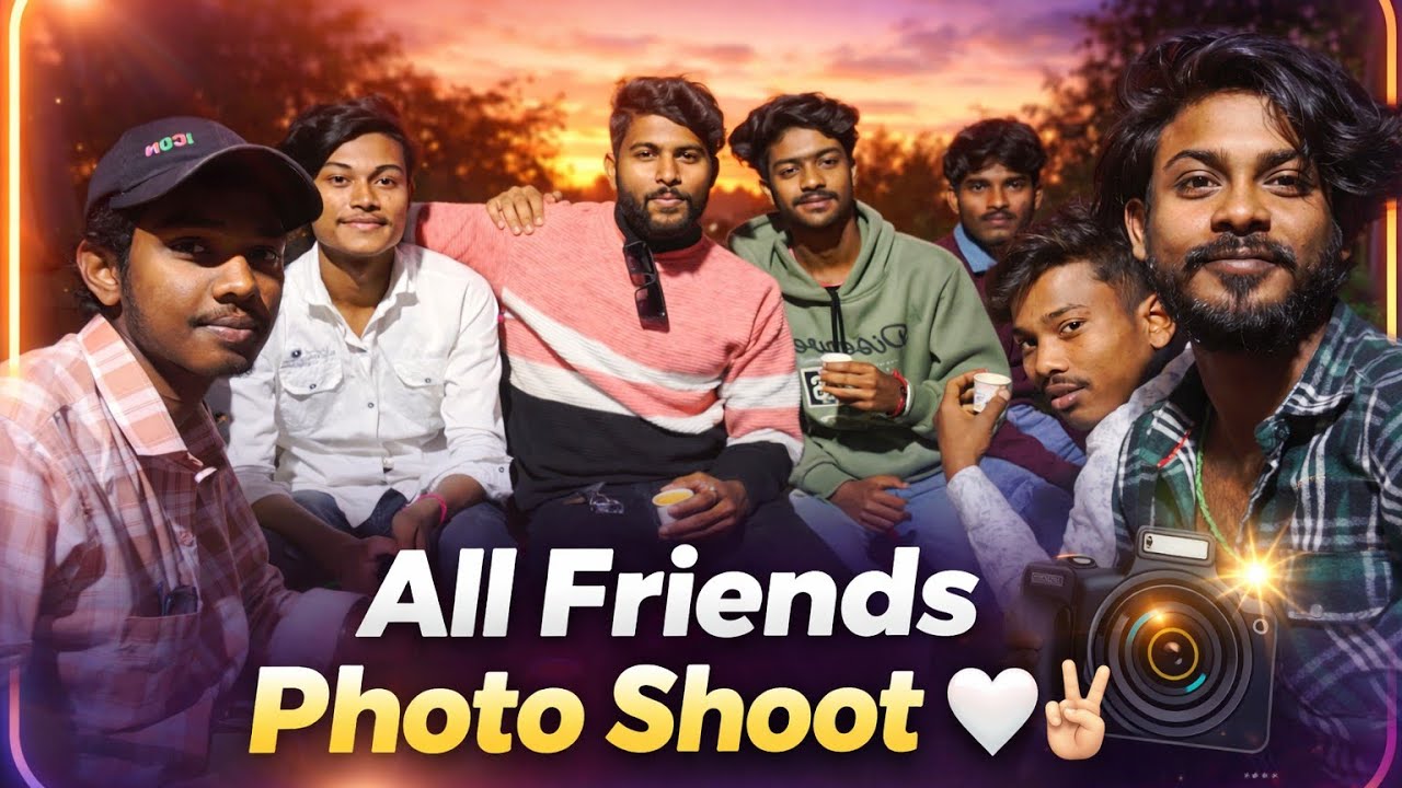All Friends Photo Shoot 💗✌( emon ki holo giye 😲) 