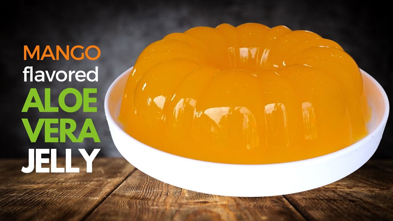 How To Make Mango Flavored Aloe vera Jelly