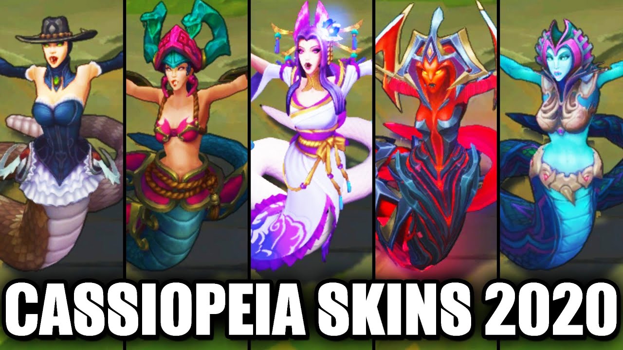 All Cassiopeia Skins Spotlight 2020 (League of Legends)