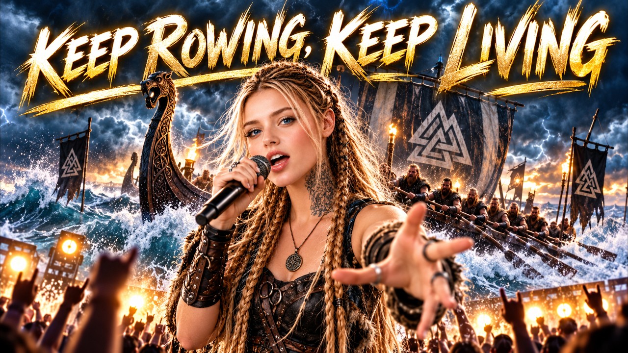 Keep Rowing, Keep Living | Raven Astrid | Epic Viking Music Video