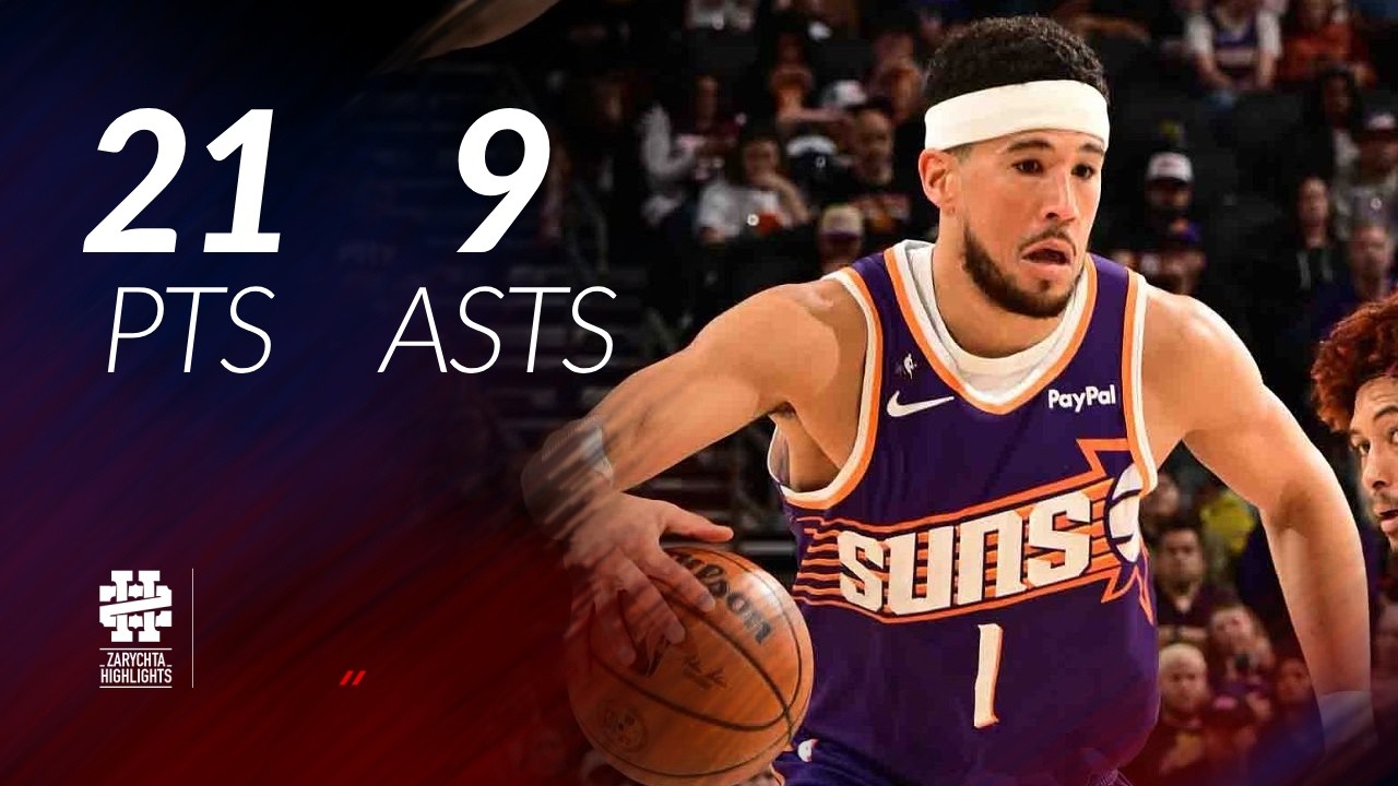 Devin Booker 21 pts 9 asts vs Sixers 25/26 season