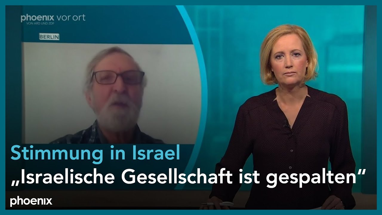 phoenix tagesgespr&auml;ch mit Shimon Stein zur aktuellen Situation in Nahost