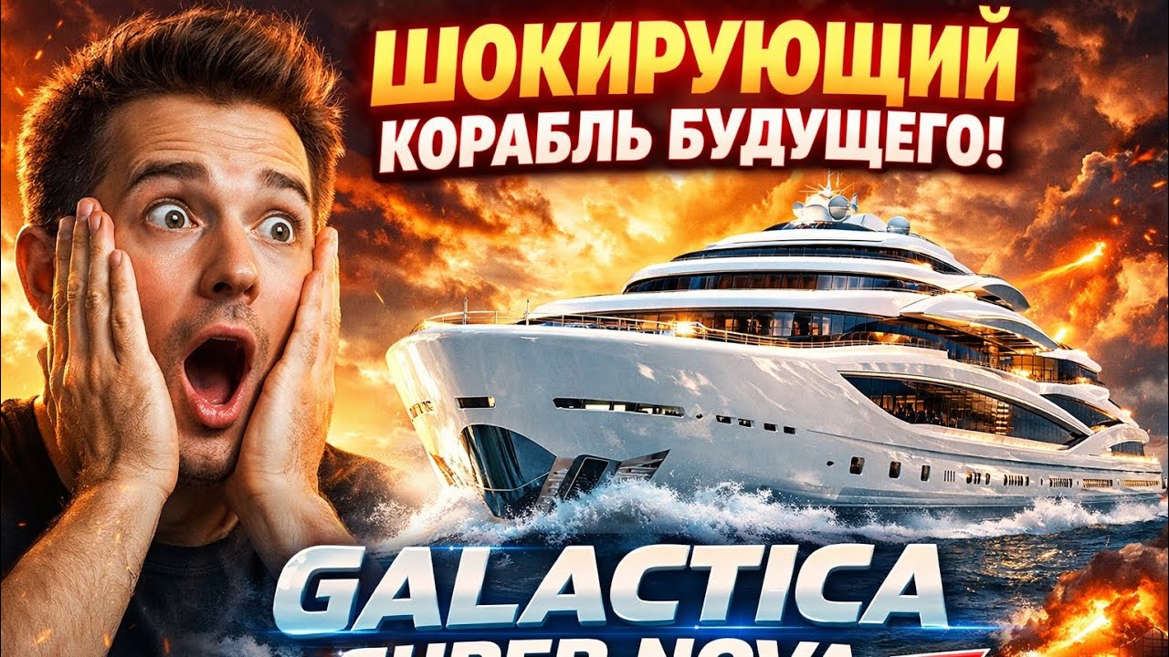 Шокирующий Гигантский Роскошный Корабль Будущего – Galactica Super Nova | Auto master TV