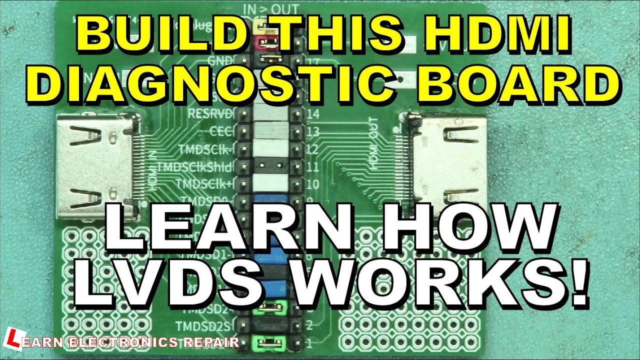 Диагностическая и тестовая плата HDMI: узнайте, как работают сигналы LVDS на USB, SATA, PCIe