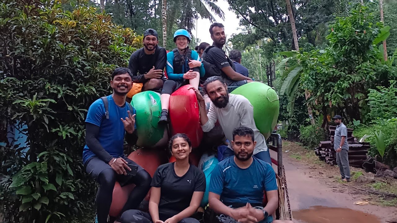 goodwave white water kayaking at Kerala || travel adventures || nisthul jose ||