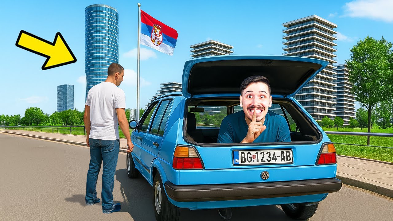 ŠPIJUNIRAO SAM NEPOZNATE LJUDE U GTA 5 U BEOGRADU !!! *Nećete vjerovati!*