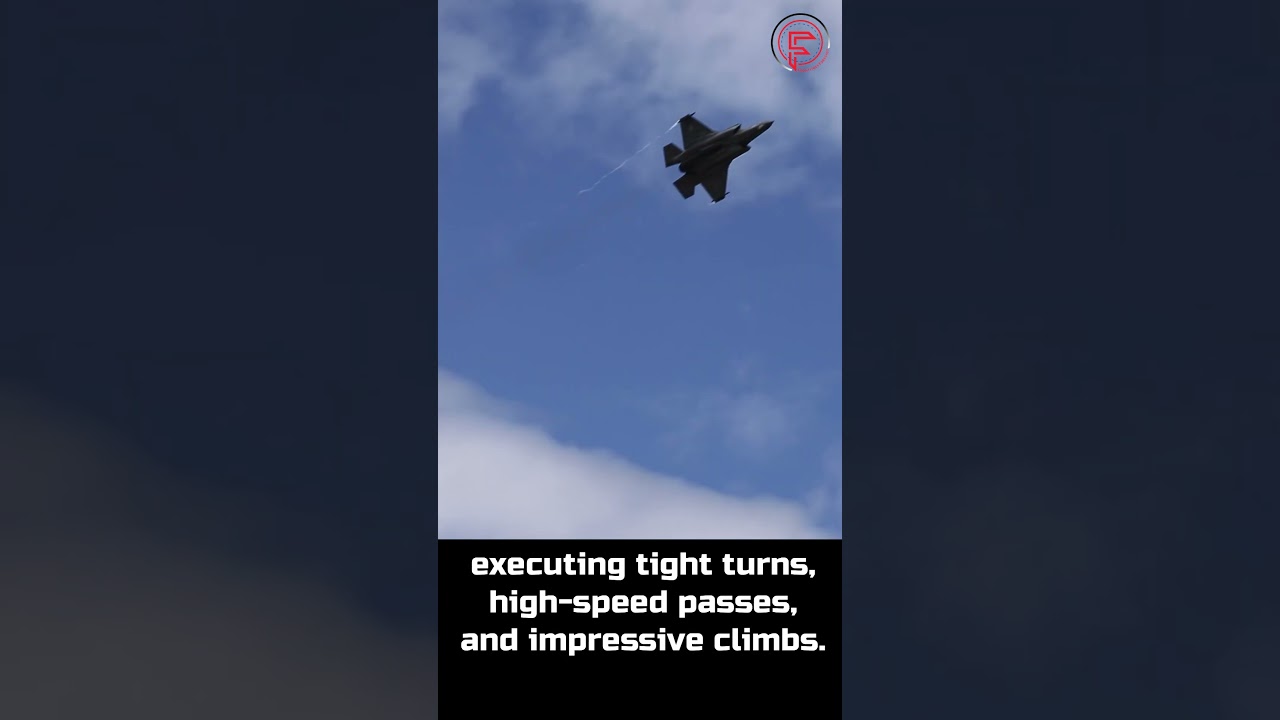 F-35 Insane Aerial Maneuvers At MCAS Cherry Point Air Show 2024  #aviation #f35
