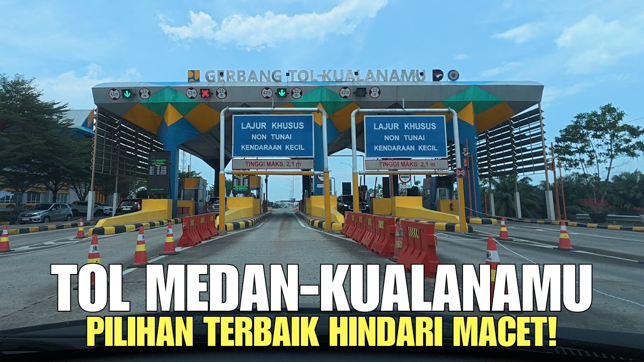 JELANG PUNCAK MUDIK! Kondisi Tol Medan – Kualanamu Hari Ini | Akses Bandara Kualanamu