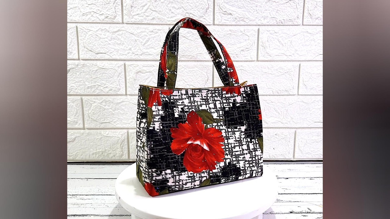 Very Easy to Make Bag You Can Stitch at Home,  Easy Sewing Ideas