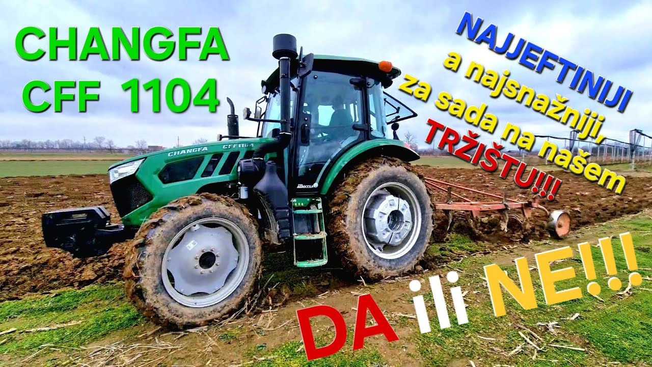 CHANGFA CFF 1104 I LEOPARD ORANJE |  PLOWING | PLOUGHING 
