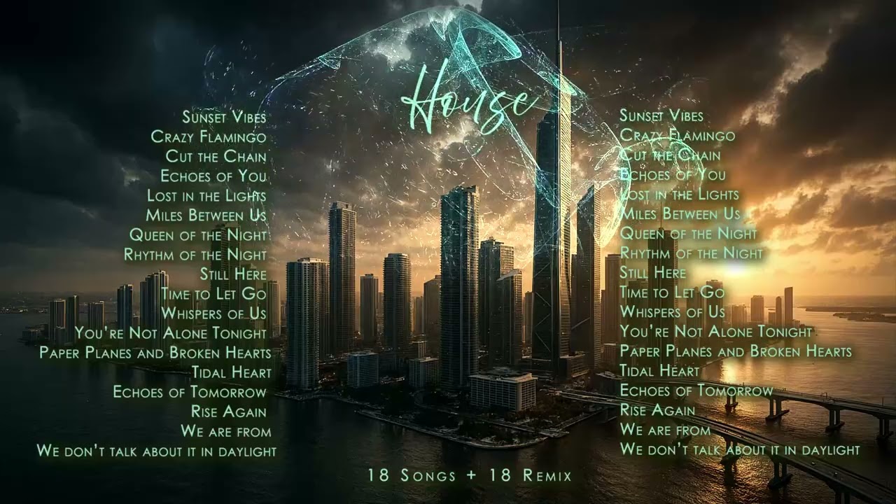 HOUSE MIX PARTY ✨ 2.5H Non-Stop Mix | 18 Tracks + 18 Remixes | Love • Friendship • Good Energy
