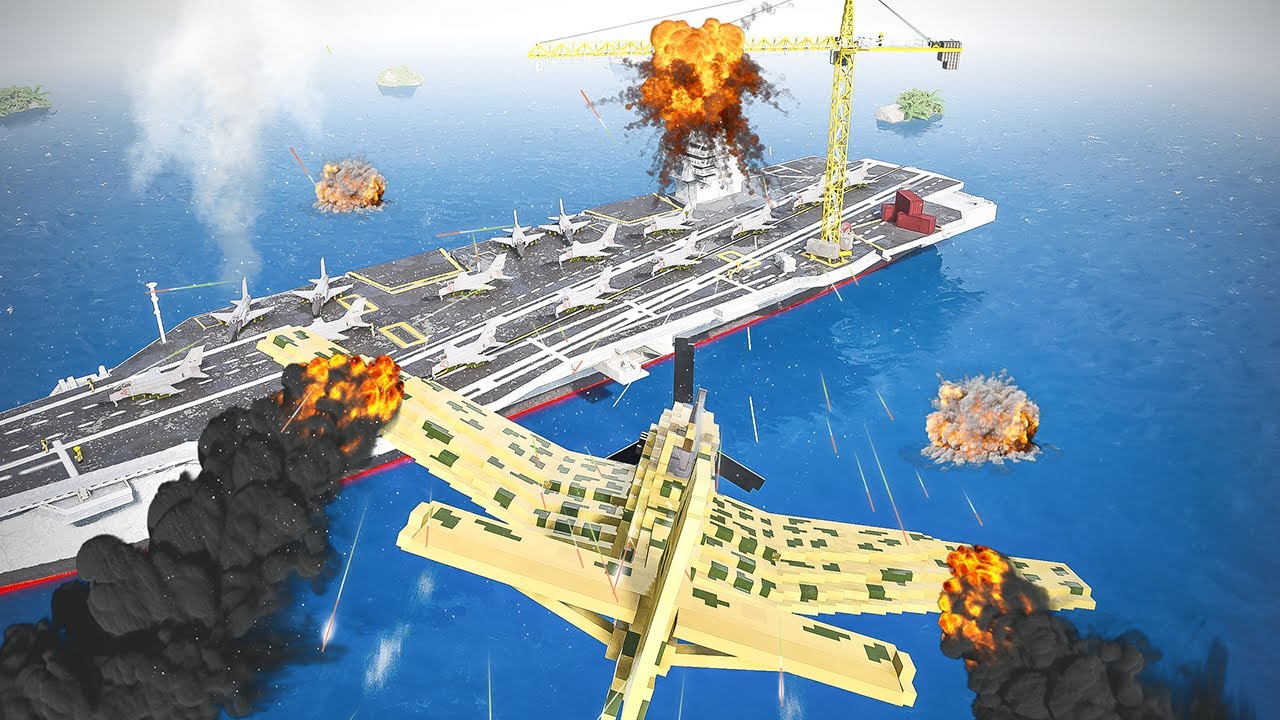 Planes attack Aircraft Carrier 2 | Teardown