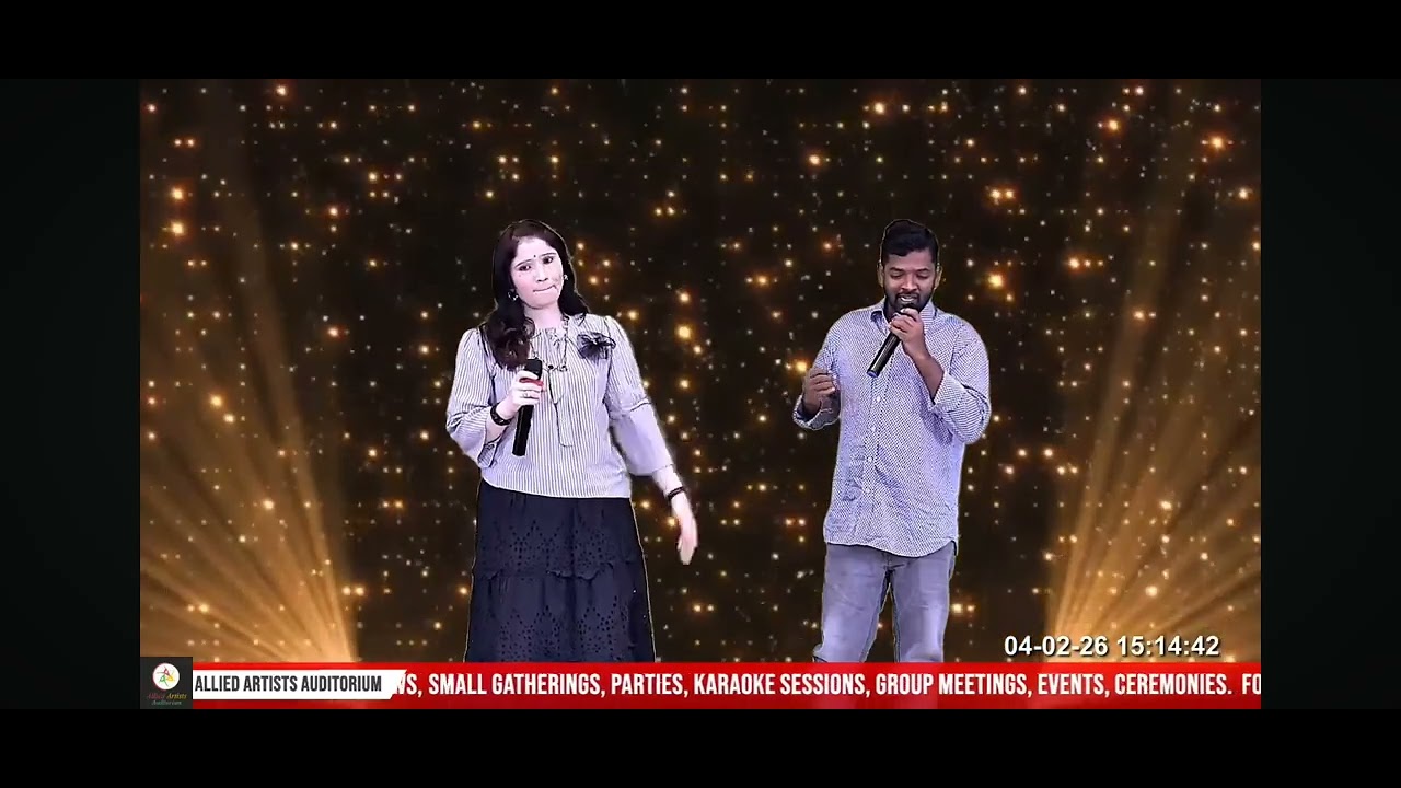 Sathiyaa tune kyaa kiyaa  Anand singer Ramadevi Singer n evening maker 04-02-2026 AAA studios HYD