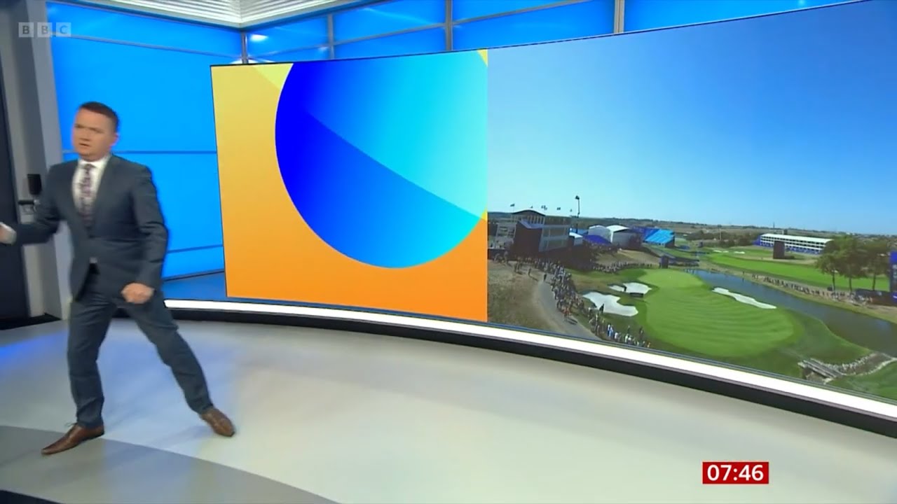 BBC Breakfast Blooper: The weather clicker has broke!