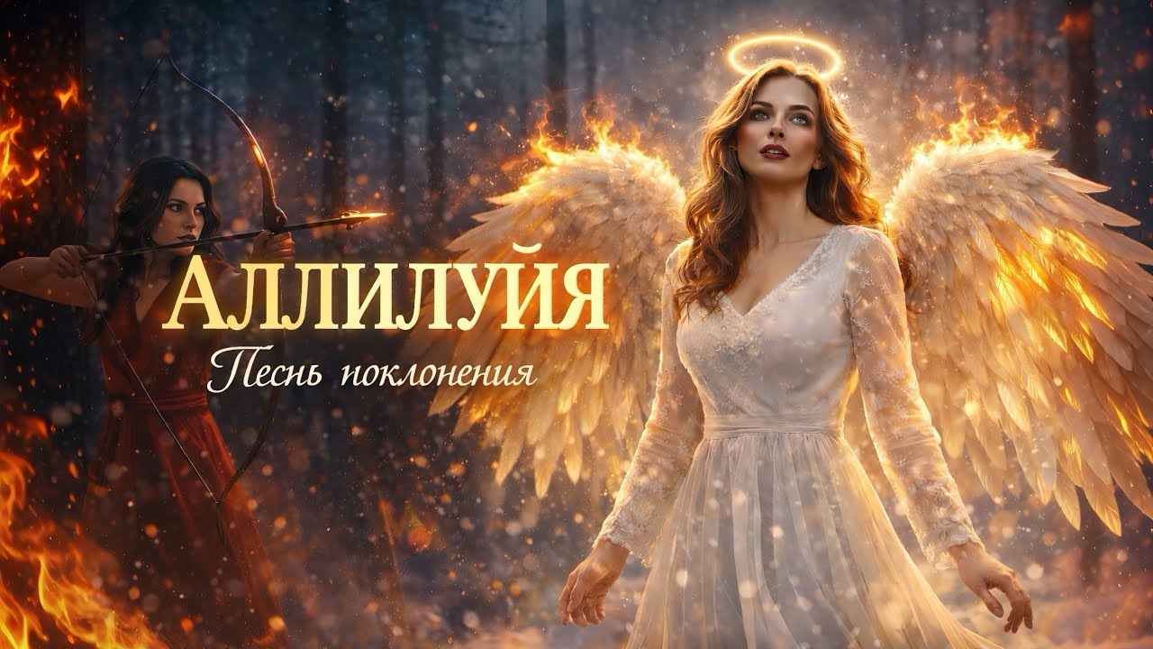 АЛЛИЛУЙЯ 🙏 Песнь поклонения | Христианская песня | Cinematic AI Music Video