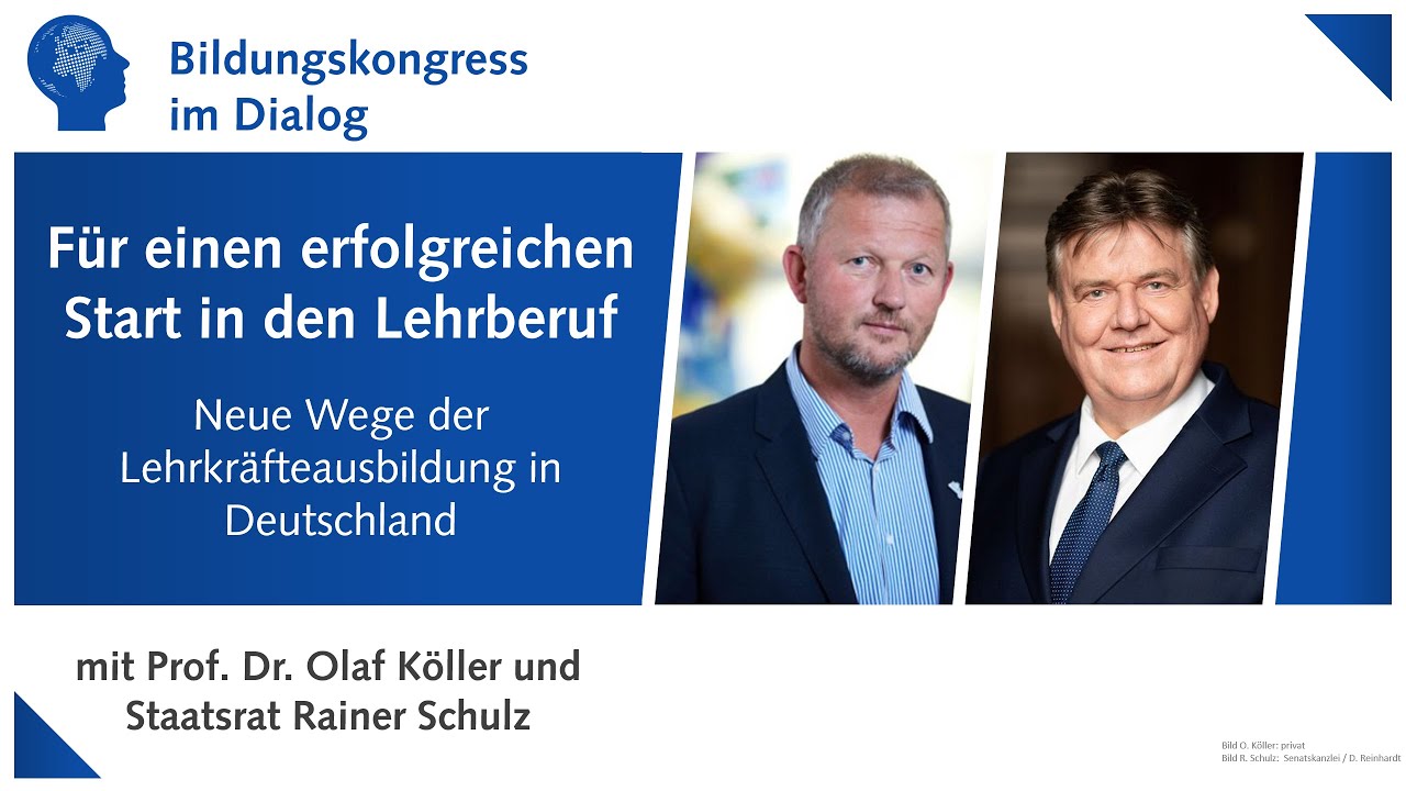 Für einen erfolgreichen Start in den Lehrberuf - Neue Wege der Lehrkräfteausbildung in Deutschland