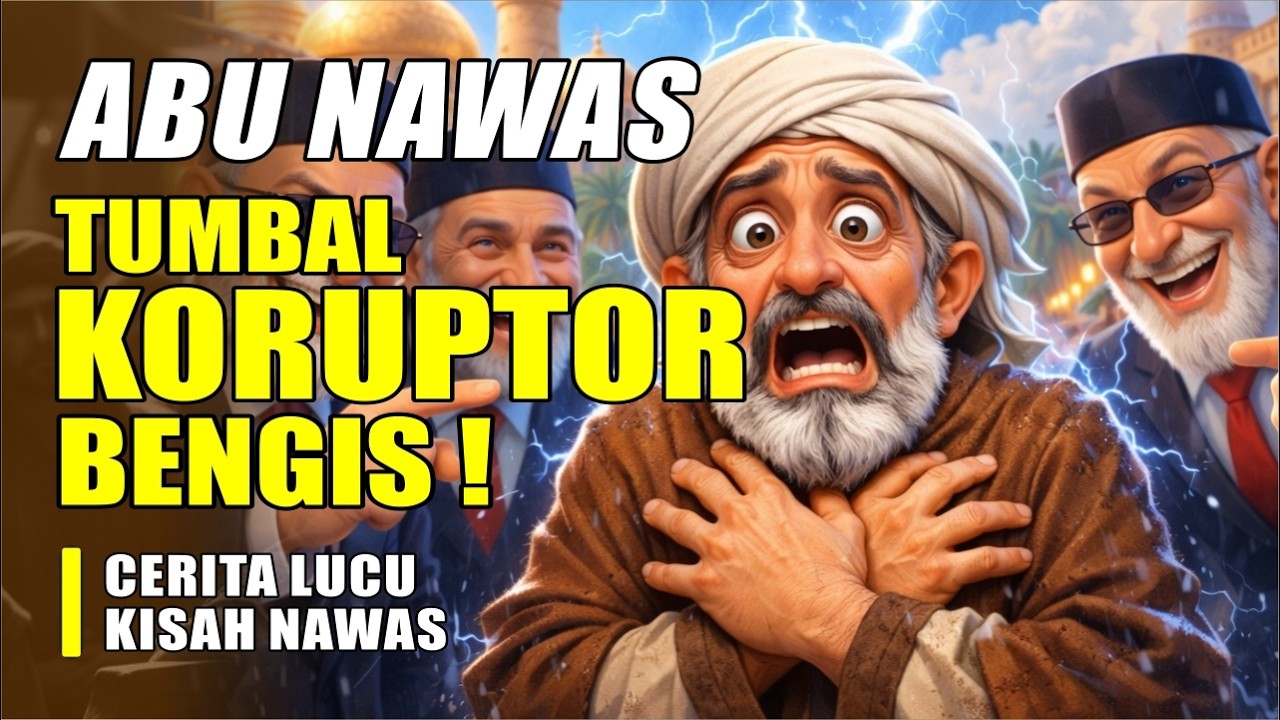 PENUH AMARAH!!! ABU NAWAS MELABRAK KORUPTOR - KISAH LUCU