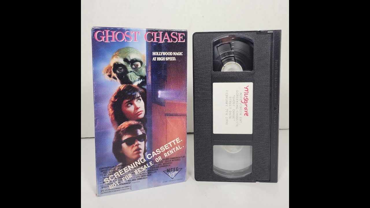 Opening to Ghost Chase (1987) 1990 Screener VHS