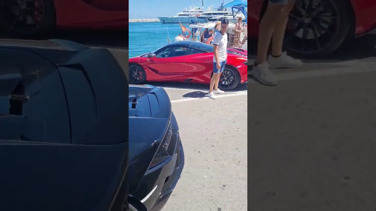 Super Car Fashion Show In Spain!!🤩 #supercars #cars #fashionshow