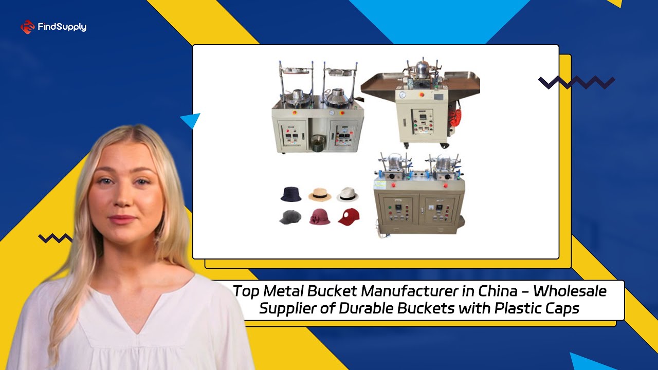 Top Metal Bucket Manufacturer in China - Wholesale Supplier of Durable Buckets with Plastic Caps