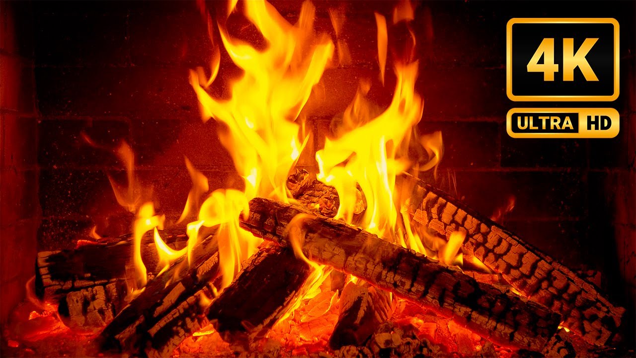 Gentle Christmas Fireplace & Jazz Playlist 🎄Crackling Fire Sounds for Holiday Relaxation