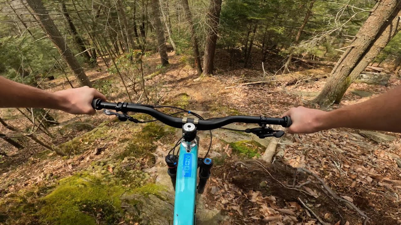 Mountain Biking in Pequonnock River Valley Park (Trumbull, CT)