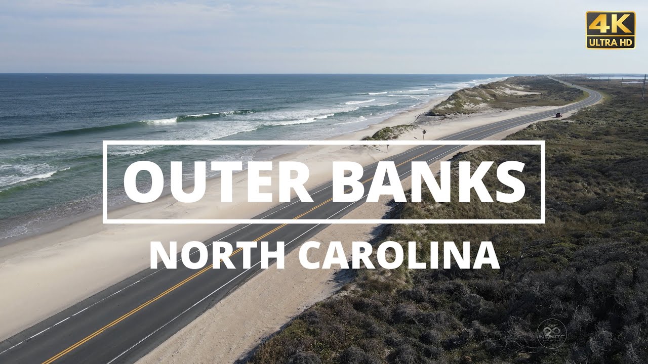 Outer Banks, North Carolina - [4K] Drone Tour