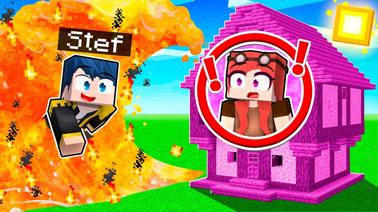DISTRUGGO LA CASA DELLA MIA RAGAZZA SU MINECRAFT!
