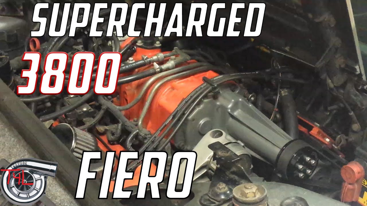 Supercharged 3800 E85 Fiero -  The way the Fiero should have been!