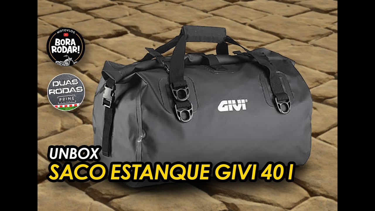UNBOX: SACO ESTANQUE GIVI 40 LITROS EA115BK -  #162