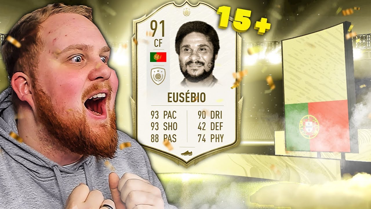 JAG PACKAR EUSEBIO PÅ MITT KONTO!! *Mitt BÄSTA Pack Någonsin!!* - FIFA 20 SVENSKA